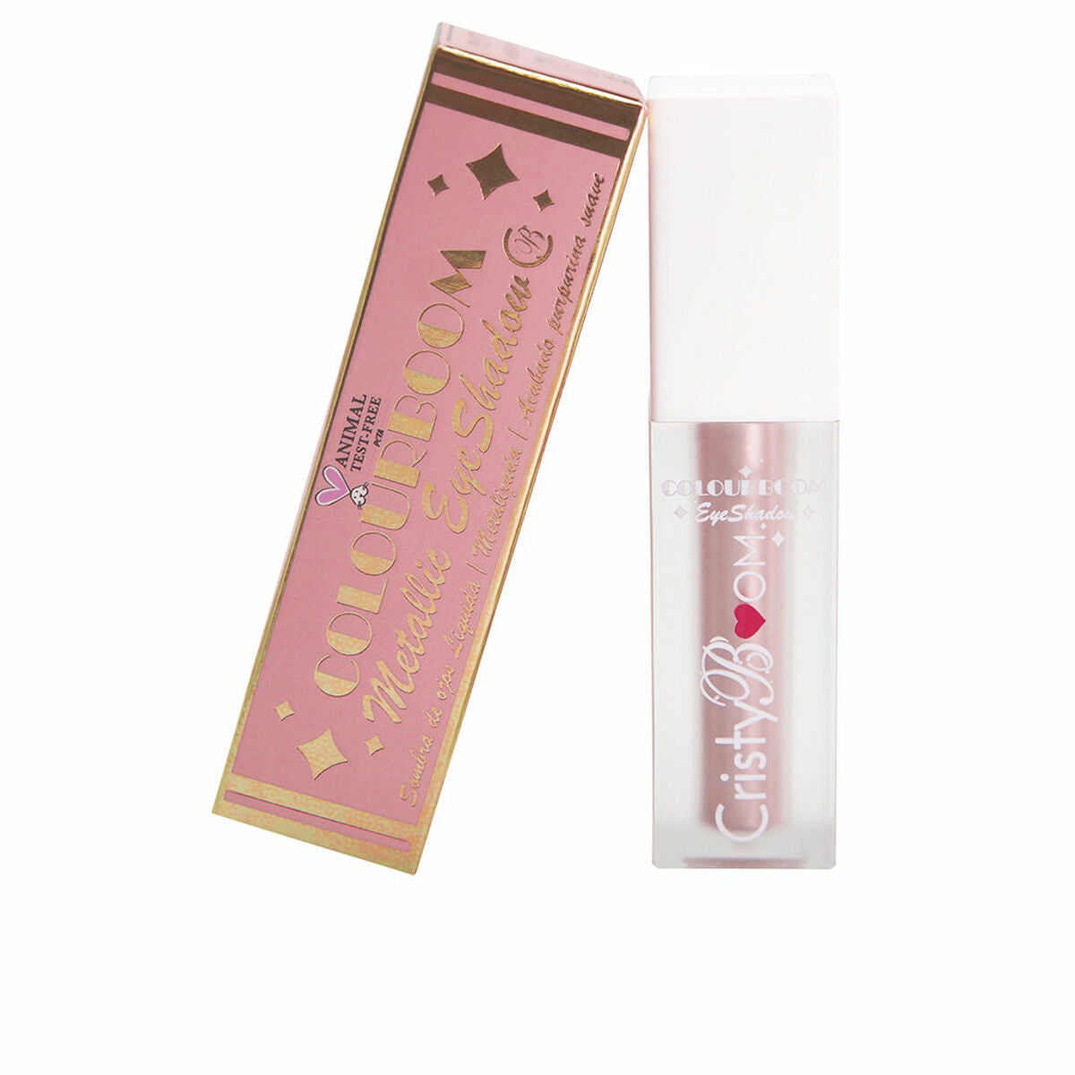 Liquid eye shadow CristyBoom Colour Boom Lila Pink 5 g