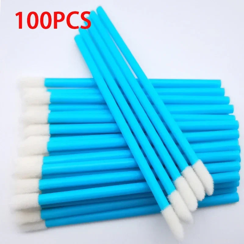 100 Pcs Eyelash Extension Makeup Brushes