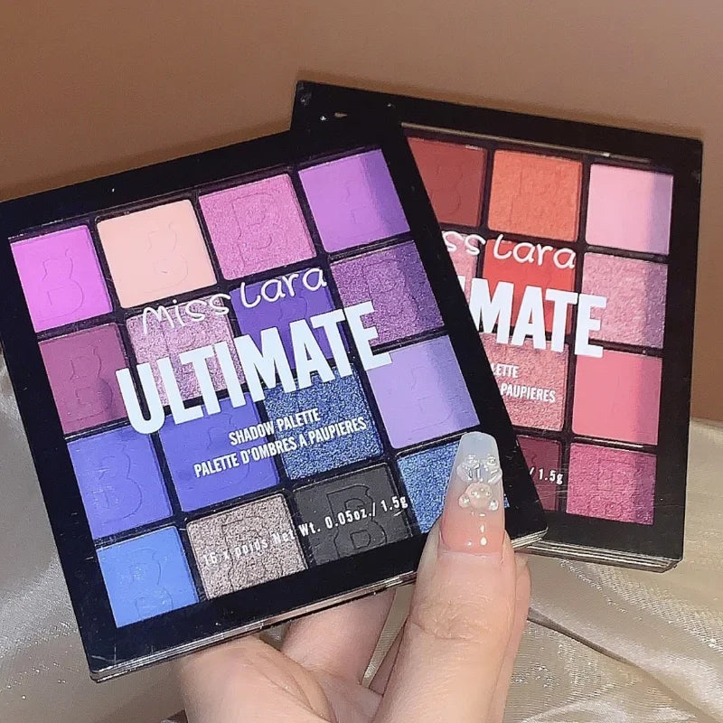 16 Colors Eyeshadow Palette Matte Glitter Shimmer