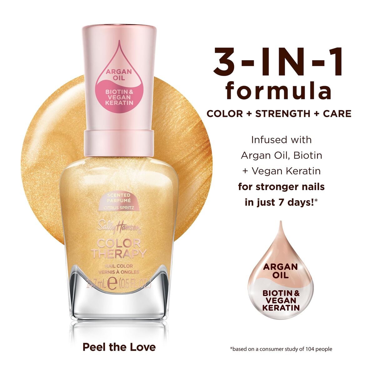 Nail polish Sally Hansen COLOR THERAPY 14,7 ml