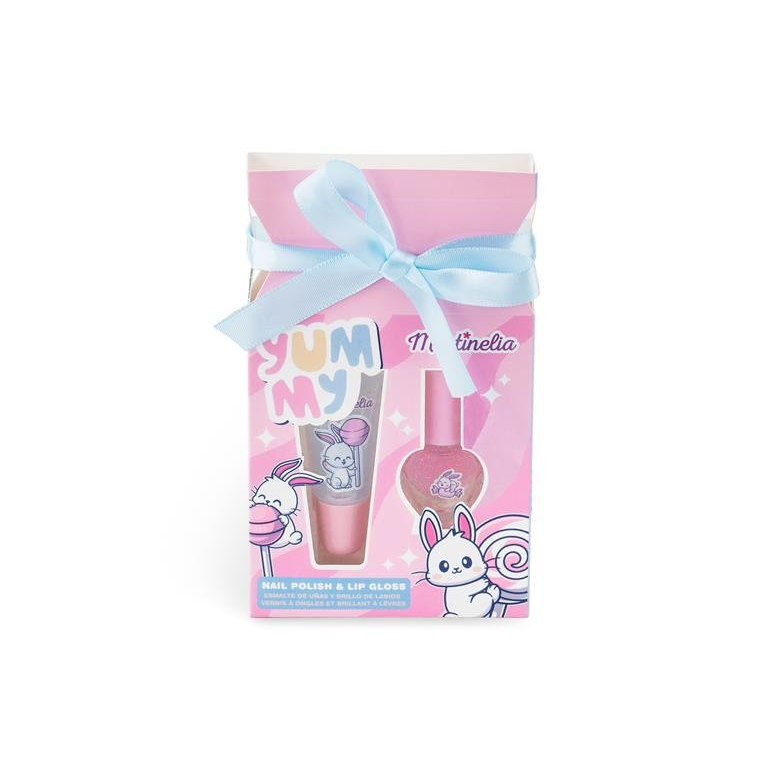 MARTINELIA YUMMY NAIL POLISH AND LIP GLOSS SET (Mar31151)