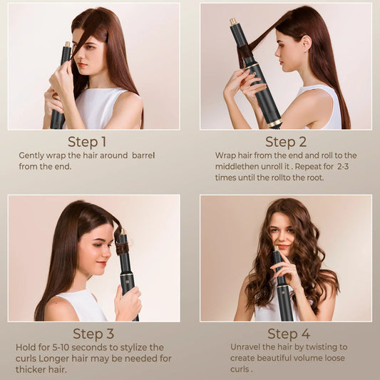 5 in 1 Electric Hair Dryer Comb