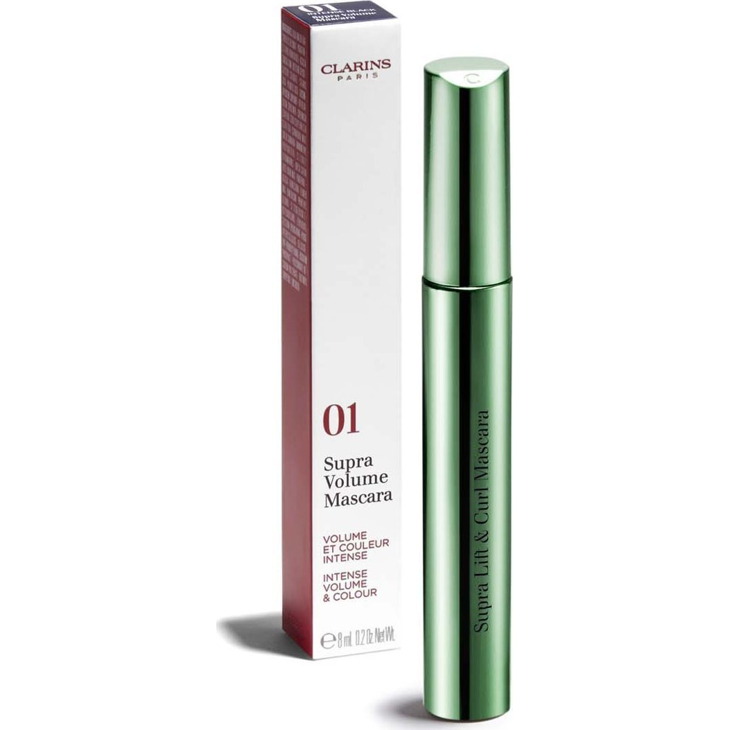 CLARINS Supra Volume Mascara #01 Intense Black Lift & Curl 8 ml (131109)