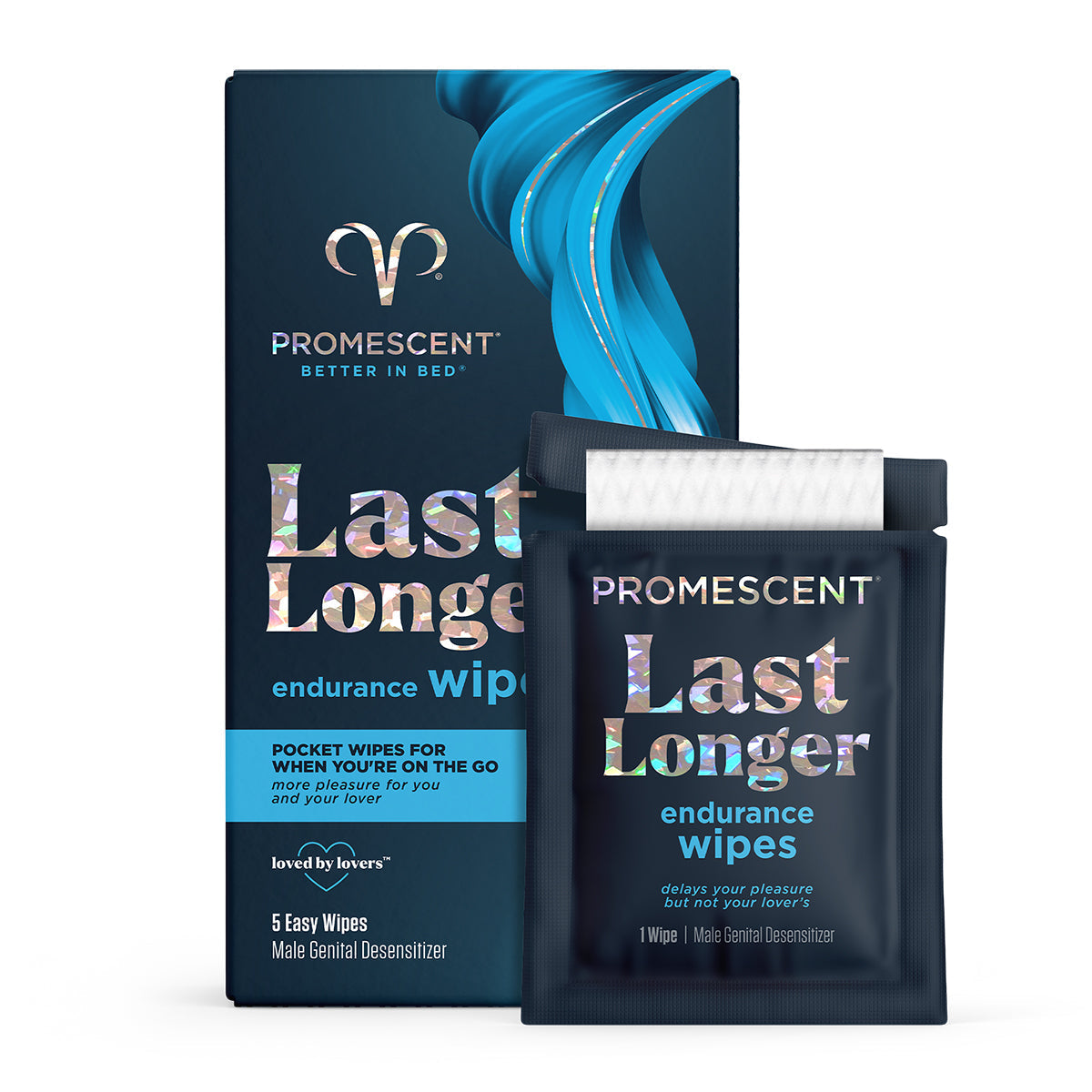 Promescent Delay Wipes 5-Pack