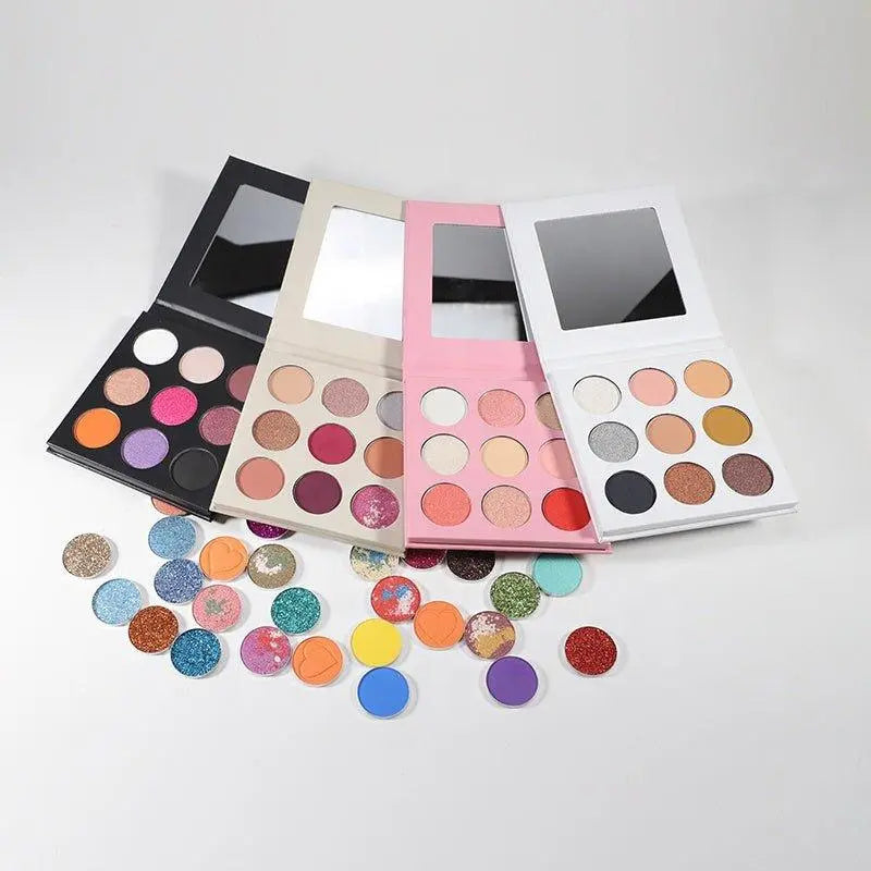 Colorful Luxury Vegan Eyeshadow Palette with Custom Branding Options