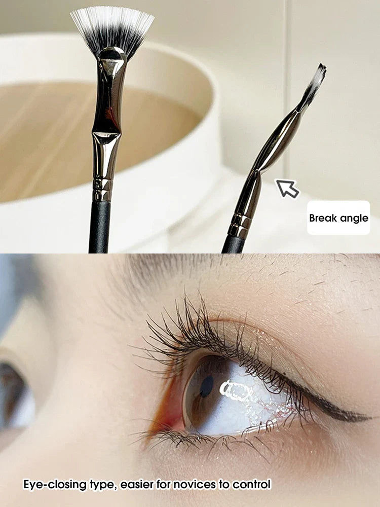 Folding Fan Mascara Brush for Lower Lashes