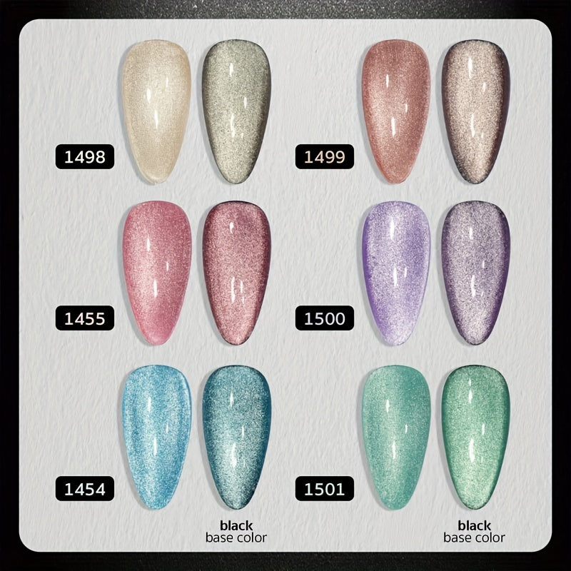 Glitter Gel Nail Polish Set