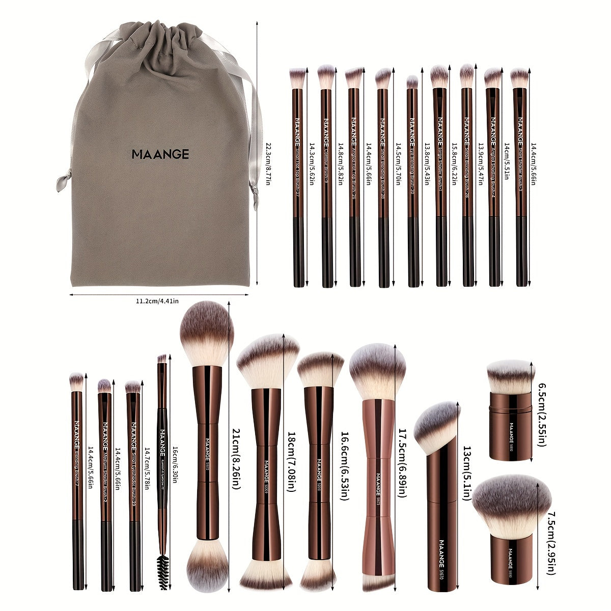 Kabuki Makeup Brush Set