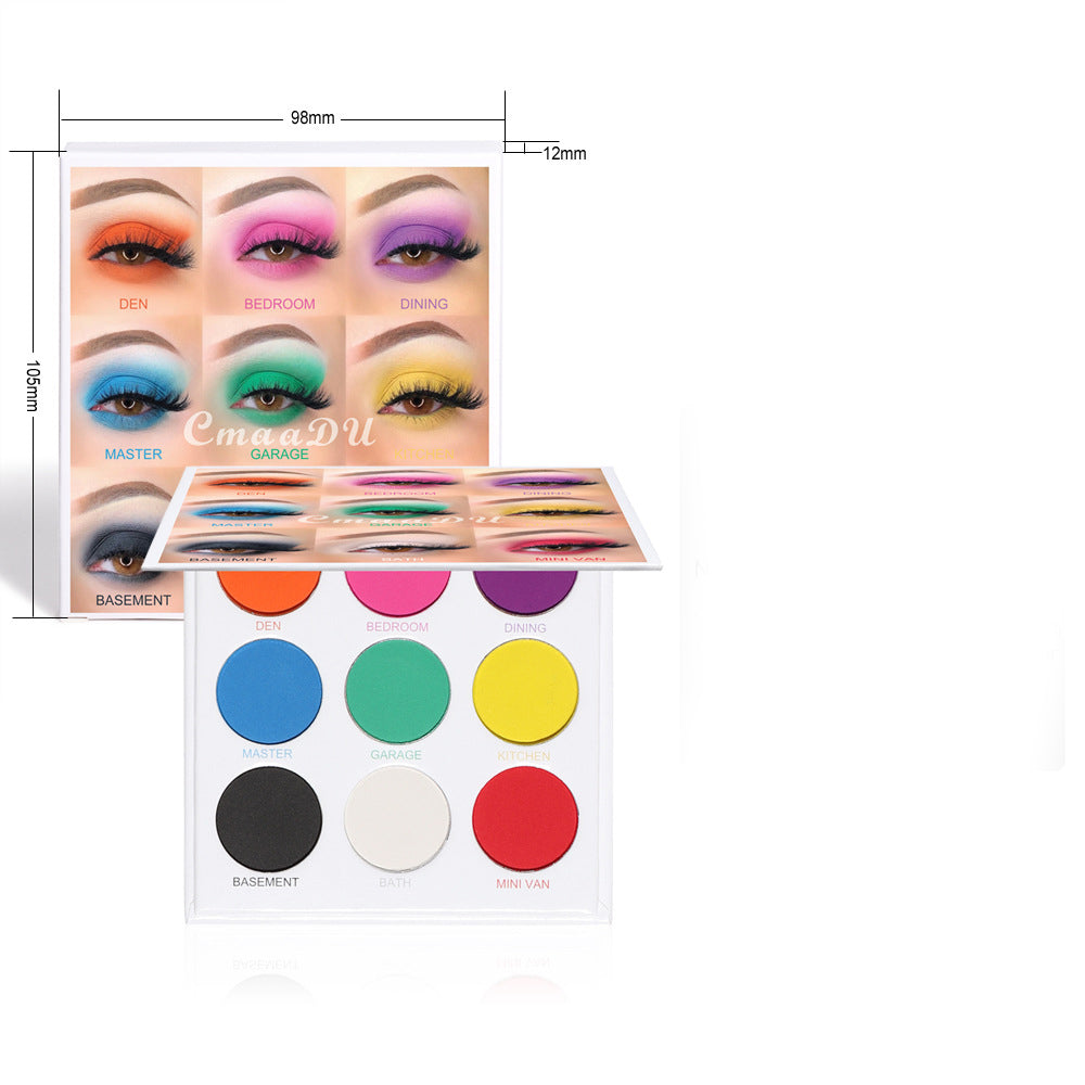 Matte And Metallic Glitter Eyeshadow Palette