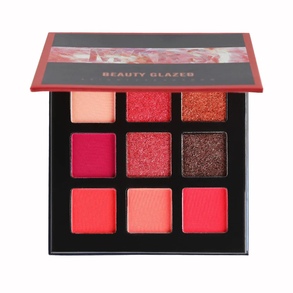 Matte Glitter Eyeshadow Palette 9 Colors