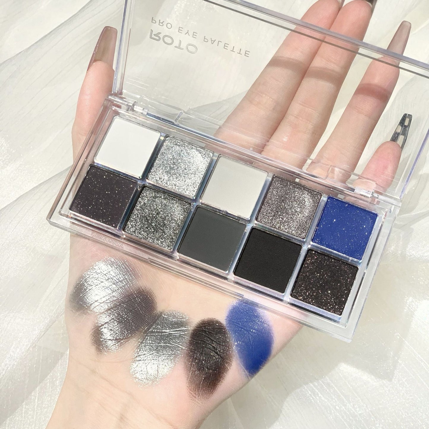 Matte Glitter Pearl Eyeshadow Palette