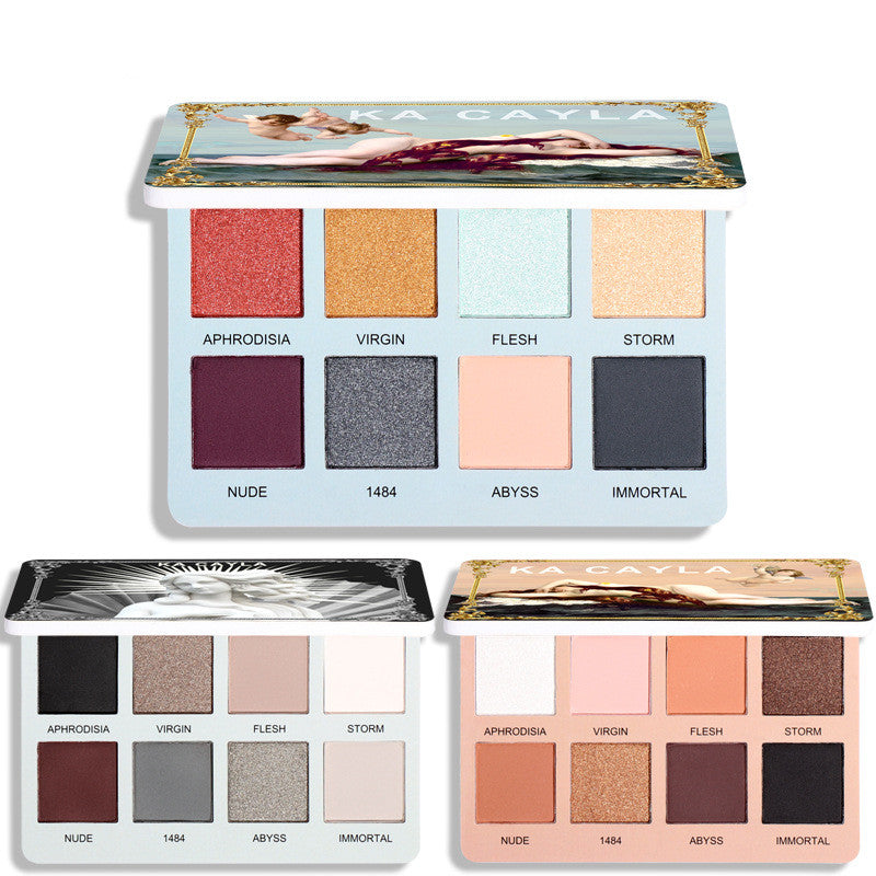 Matte Pearl Glitter Eyeshadow Palette