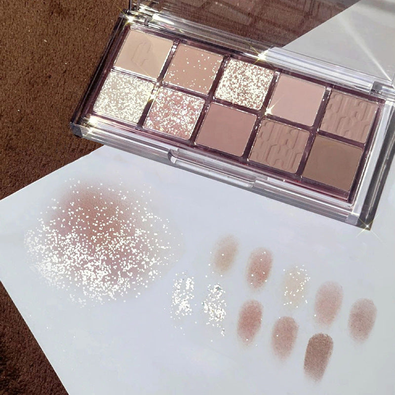 Matte Ten Color Eyeshadow Palette