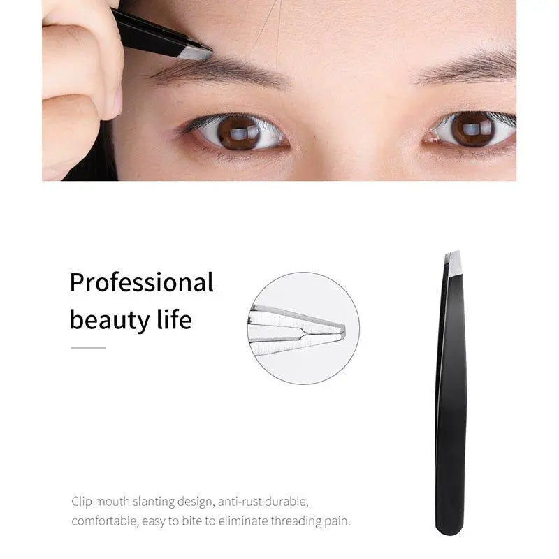 Max&Meet Precision Eyebrow Tweezers & Lash Extension Tool Set