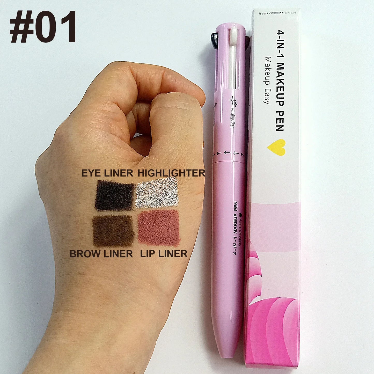 Multi-Effect 4 In 1 Eyeliner Eyebrow Pencil