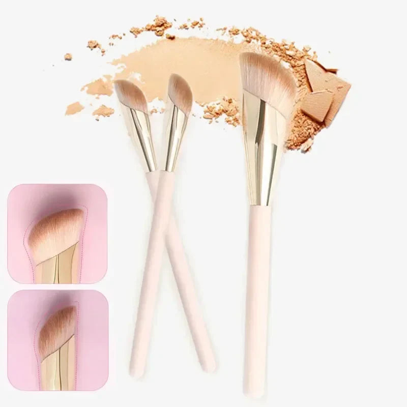 Oblique Head Foundation Brush Set