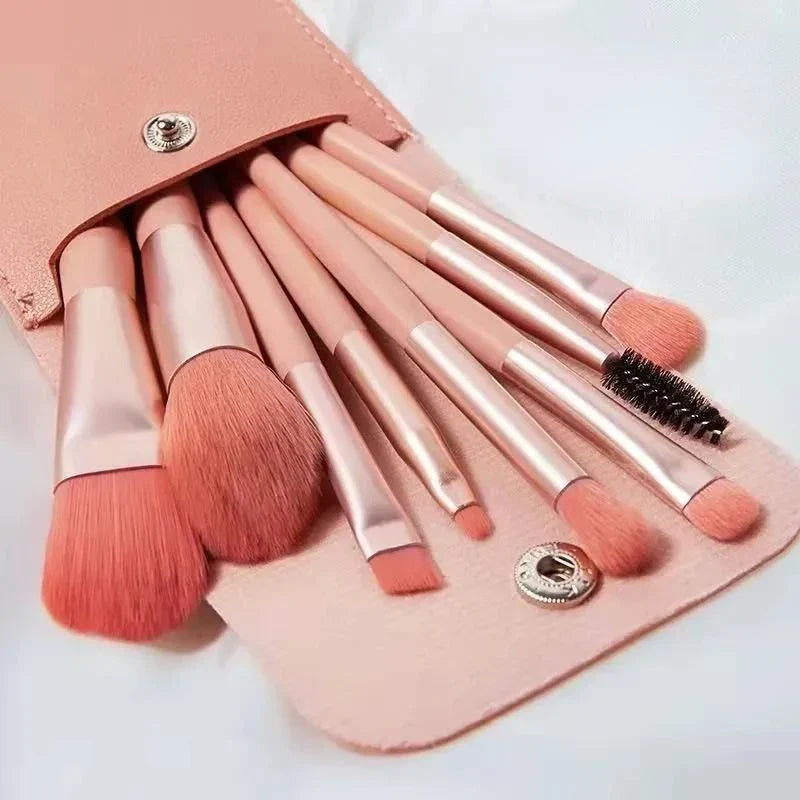 Pink Makeup Brushes