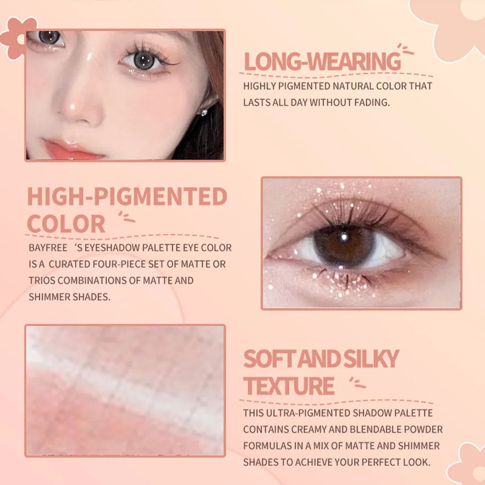 Pinky Heart Gege Bear Eyeshadow Palette
