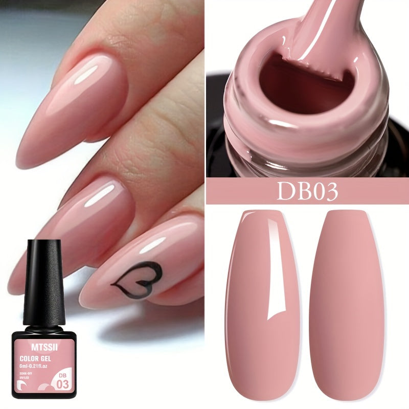 Solid Color Gel Nail Polish
