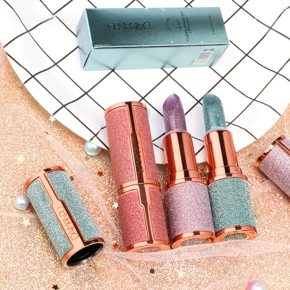 SparkleKiss Glitter Lipstick