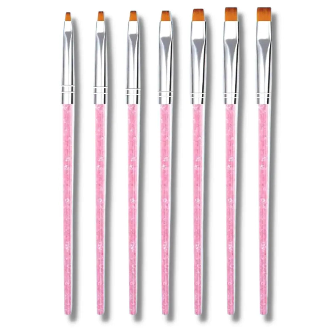 Crystal Collection - Flat Brushes
