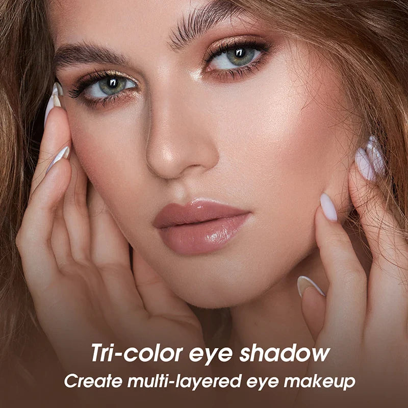 Tri Color Matte Eye Shadow for Stunning Makeup
