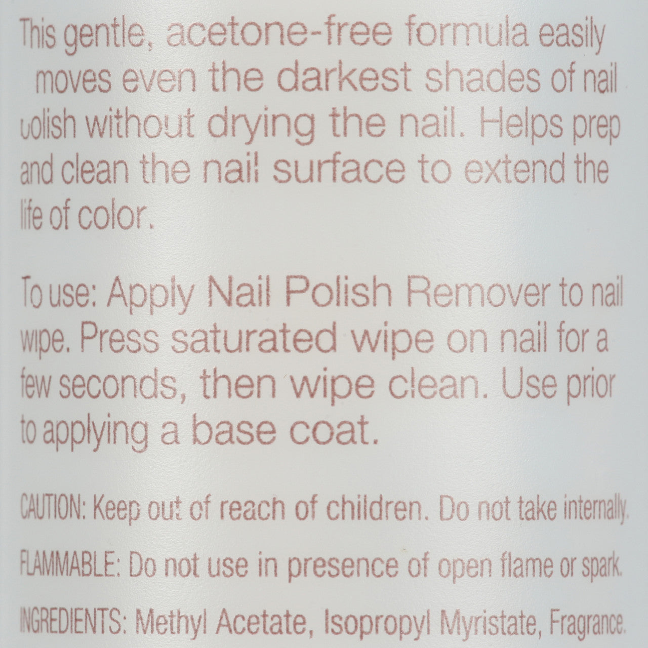 MF NAIL PLSH REMOVER ( 1 X 6 OZ )