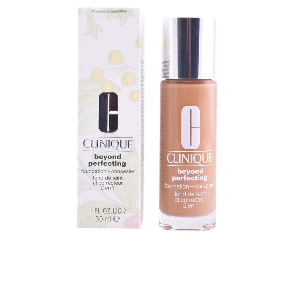 BEYOND PERFECTING foundation + concealer #21-cream caramel