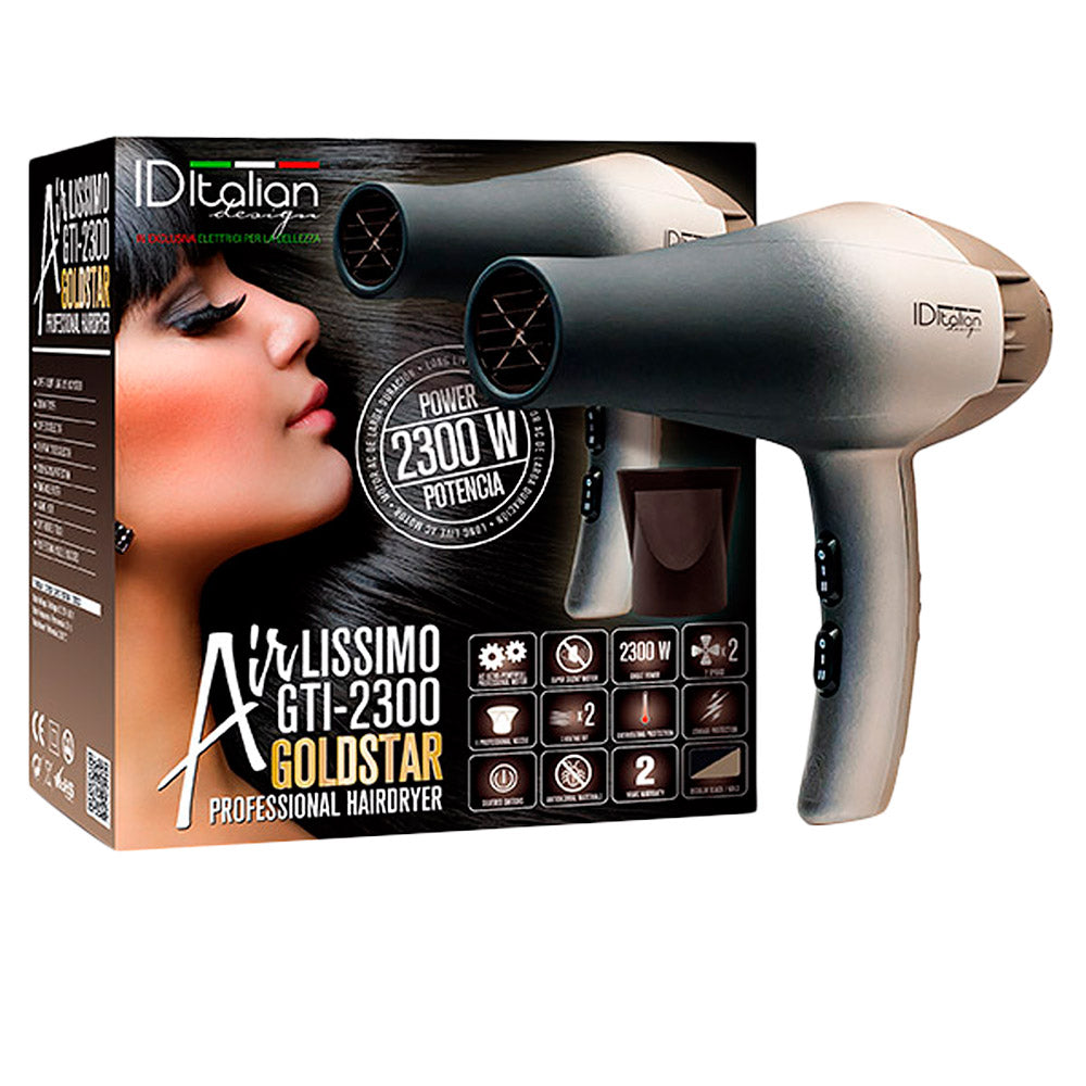 AIRLISSIMO GTI 2300 GOLD STAR professional hair dryer 1 unit
