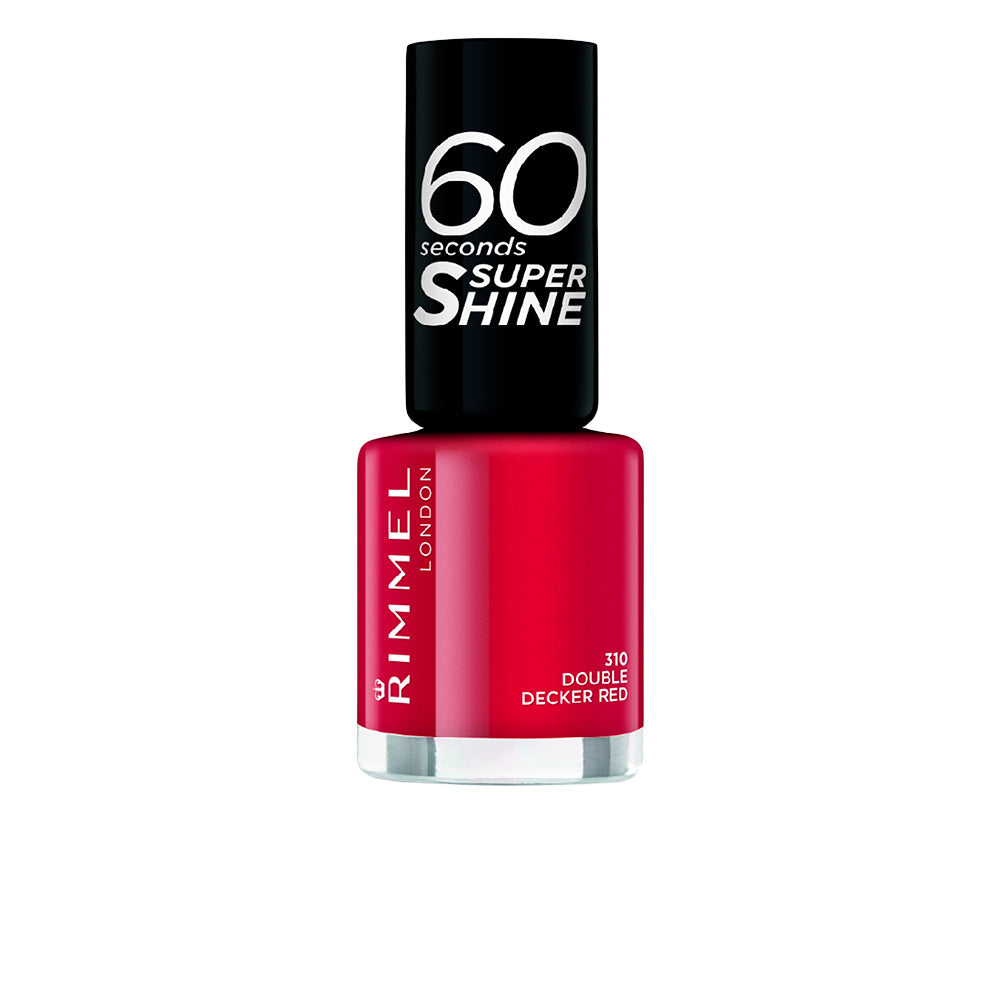 60 SECONDS SUPER SHINE nail polish #310-double decker red 8 ml