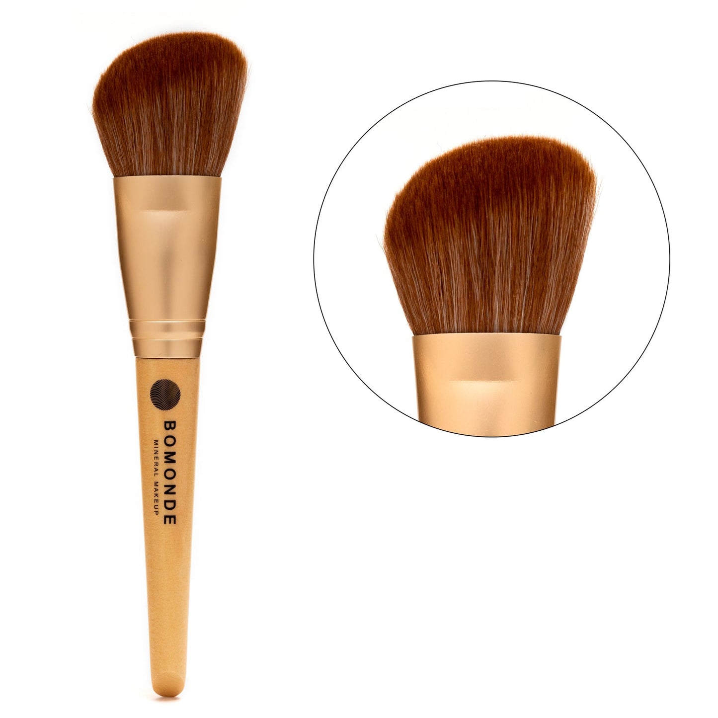 Vegan 9-Piece Makeup Brush Set | Complete Eco-Luxury Collection in Hessian Bag