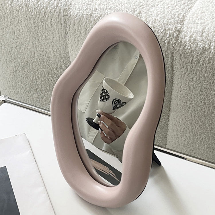 Unique Irregular Shaped Vanity Mirror