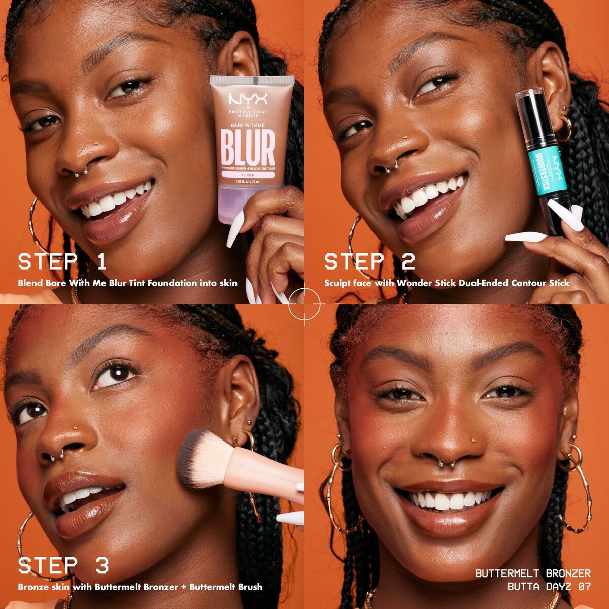 Make-Up Set NYX BUTTERMELT BRONZER