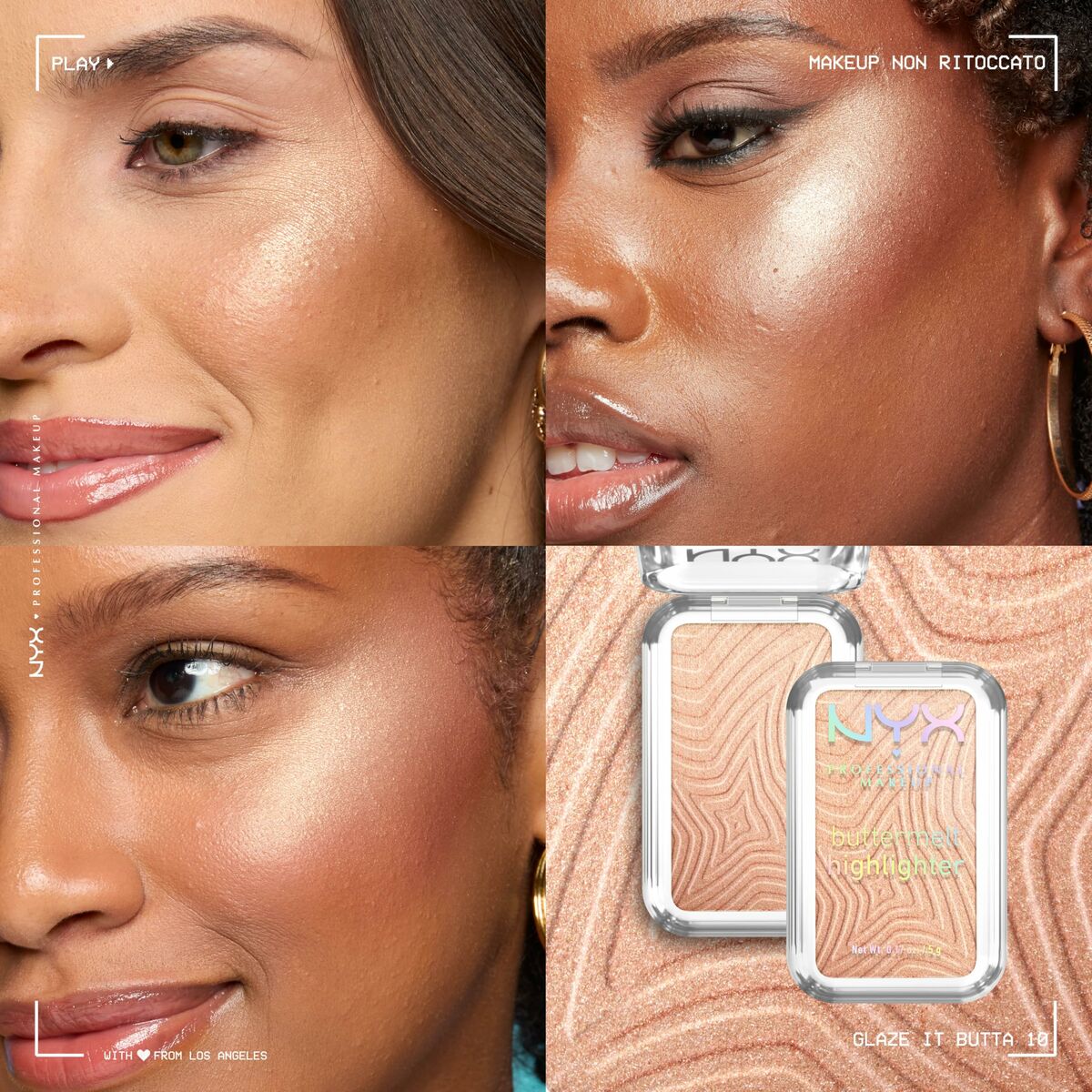 Make-Up Set NYX BUTTERMELT HIGHLIGHTER