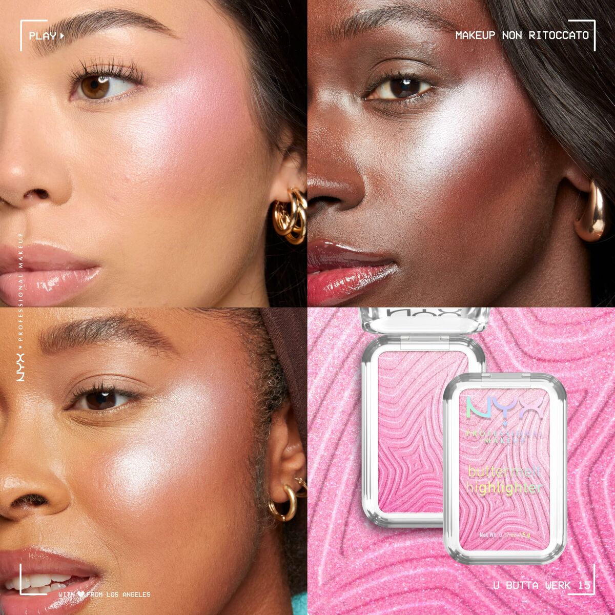 Make-Up Set NYX BUTTERMELT HIGHLIGHTER