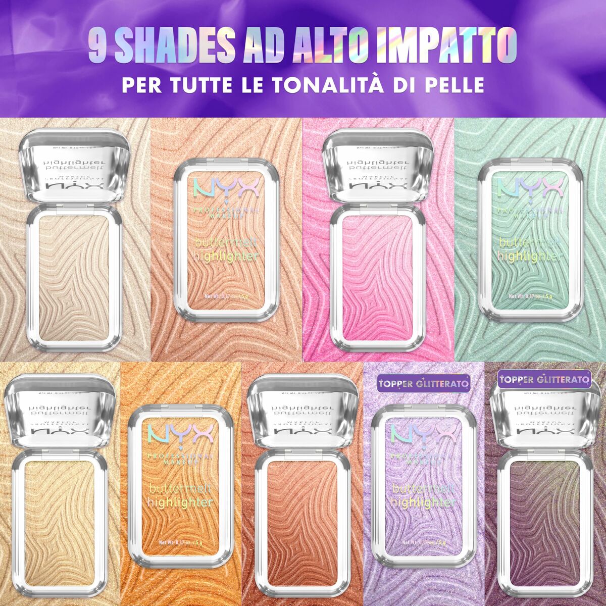Make-Up Set NYX BUTTERMELT HIGHLIGHTER