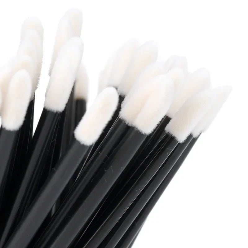 100 Pcs Eyelash Extension Makeup Brushes