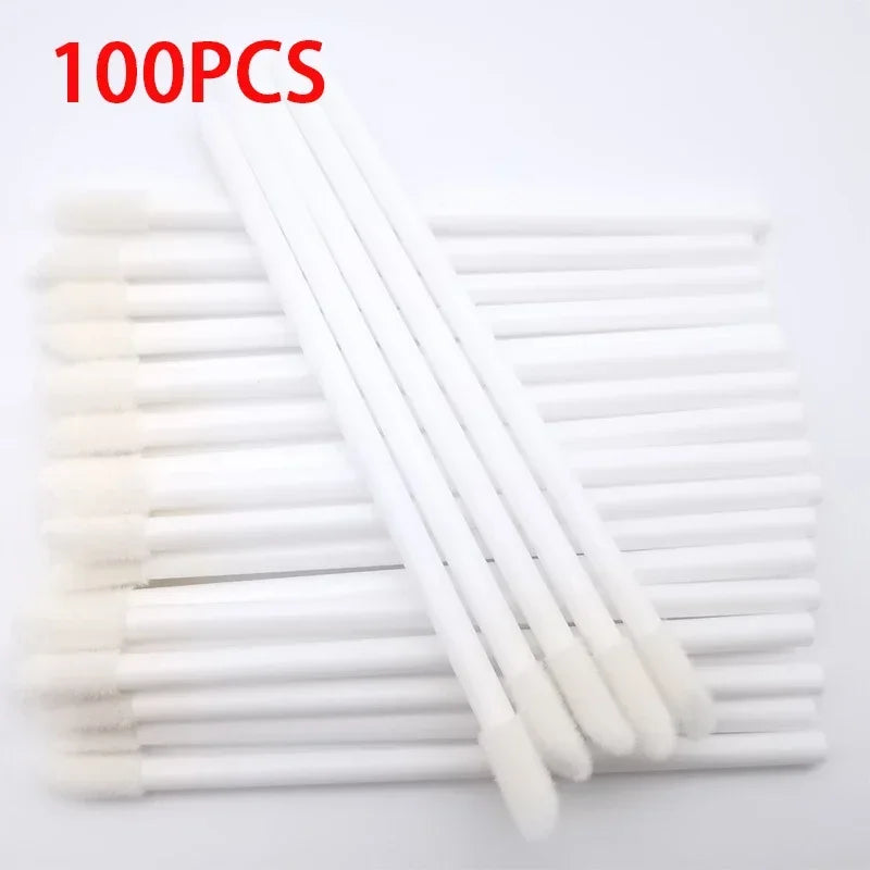 100 Pcs Eyelash Extension Makeup Brushes