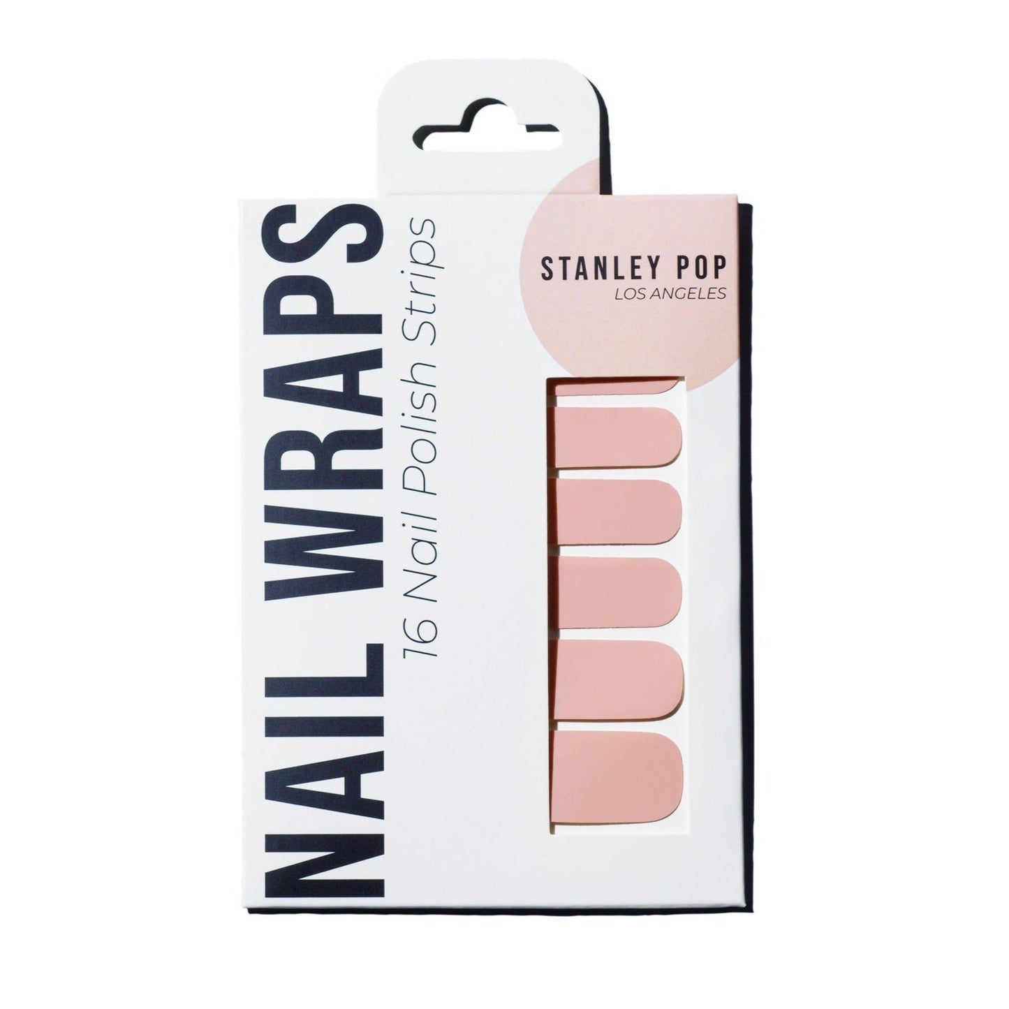 Ballerina Light Pink Nail Polish Wraps