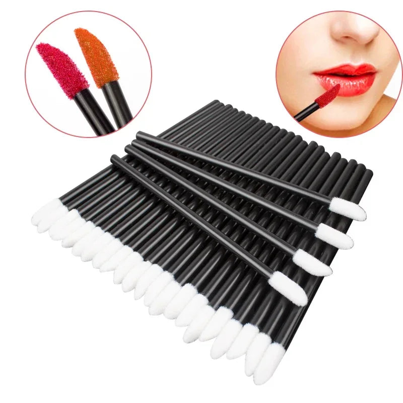 100PCS Disposable Lip Brushes for Makeup