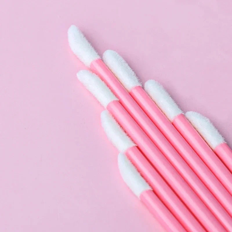100PCS Disposable Lip Brushes for Makeup