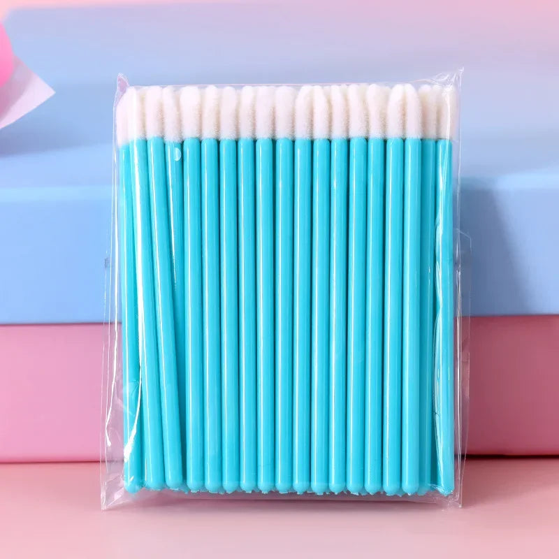 100PCS Disposable Lip Brushes for Makeup