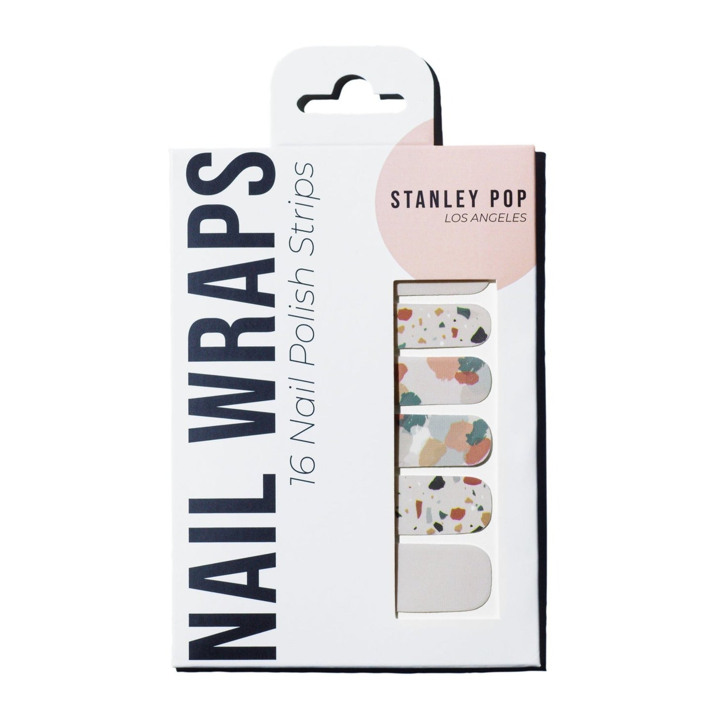Terrazzo Nail Polish Wraps