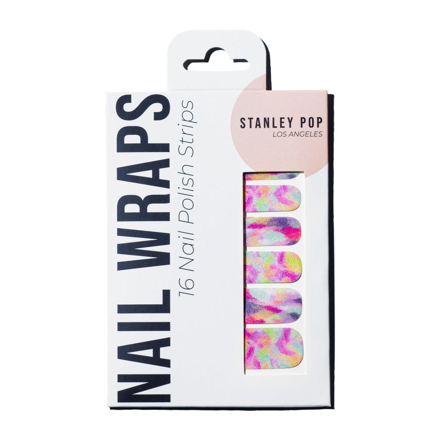 Abstract Paint Nail Polish Wraps