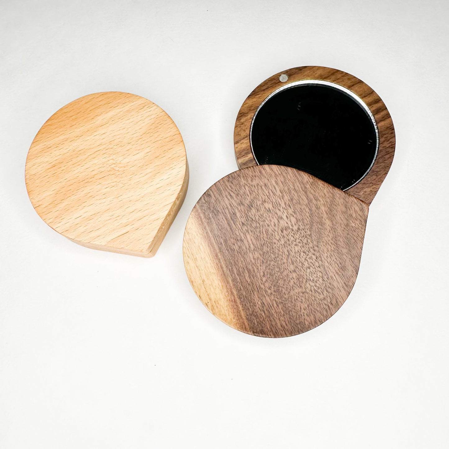 Eco-Chic Portable Makeup Mirror
