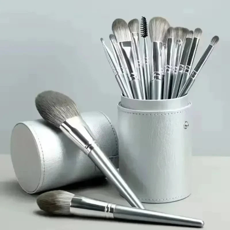 14 Piece Soft Fluffy Makeup Brushes Set