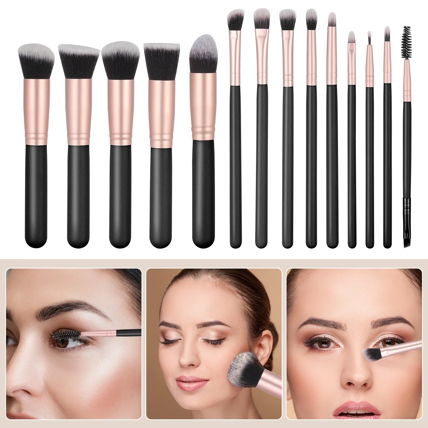 14PCS Premium Makeup Brushes Set