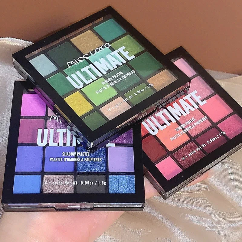 16 Colors Eyeshadow Palette Matte Glitter Shimmer