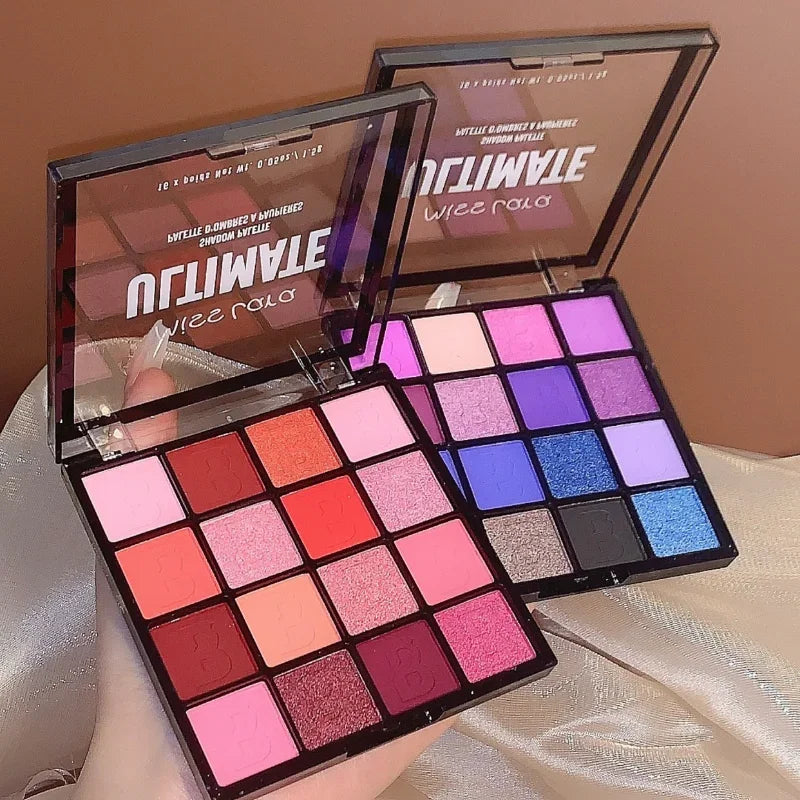 16 Colors Eyeshadow Palette Matte Glitter Shimmer