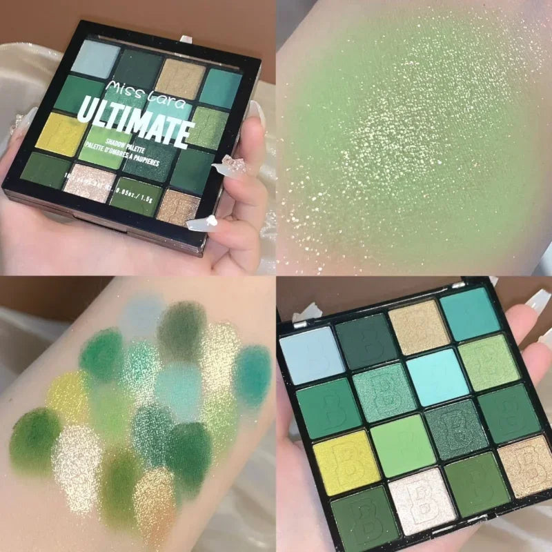 16 Colors Eyeshadow Palette Matte Glitter Shimmer